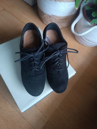 Botines negros T.38