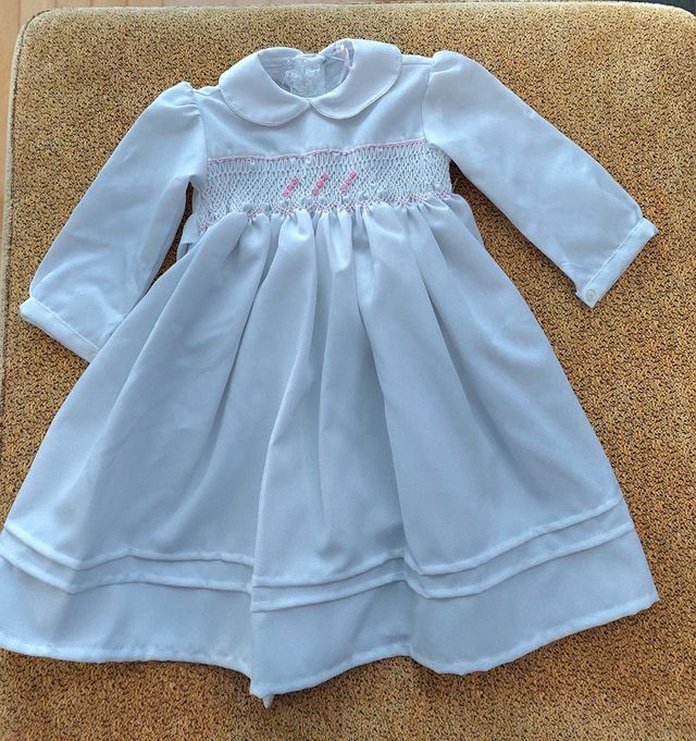 Vestido nido de abeja