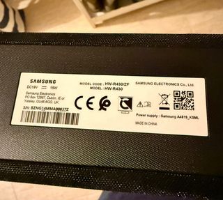 Barra de sonido Samsung