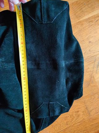 Tote bag negro de piel 