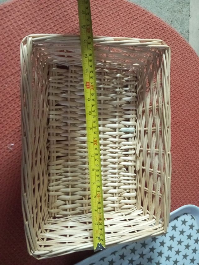 Cesta frutero mimbre 