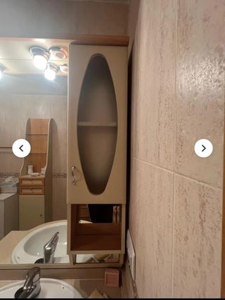 conjunto muebles baño y grifería +lavabo