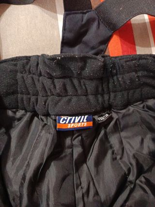 Pantalones nieve niño niña 
