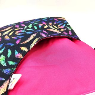 ¡Nuevo!! Bolso Bandolera Plumas 