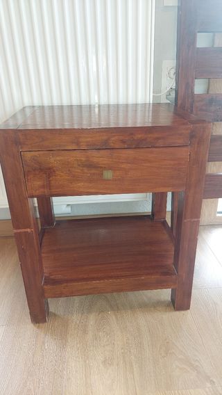 CABECERO Y MESITA BANAK CAMA 135cm