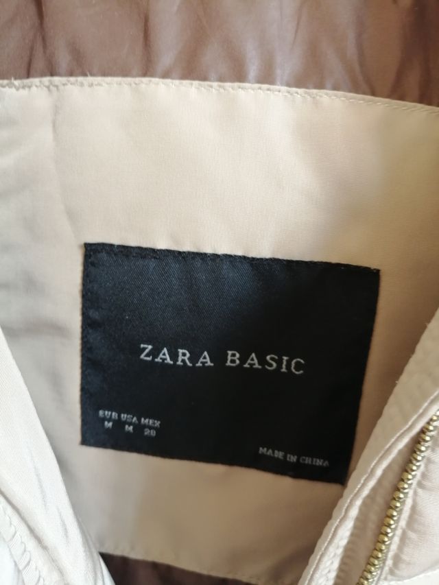 Piumino zara basic donna