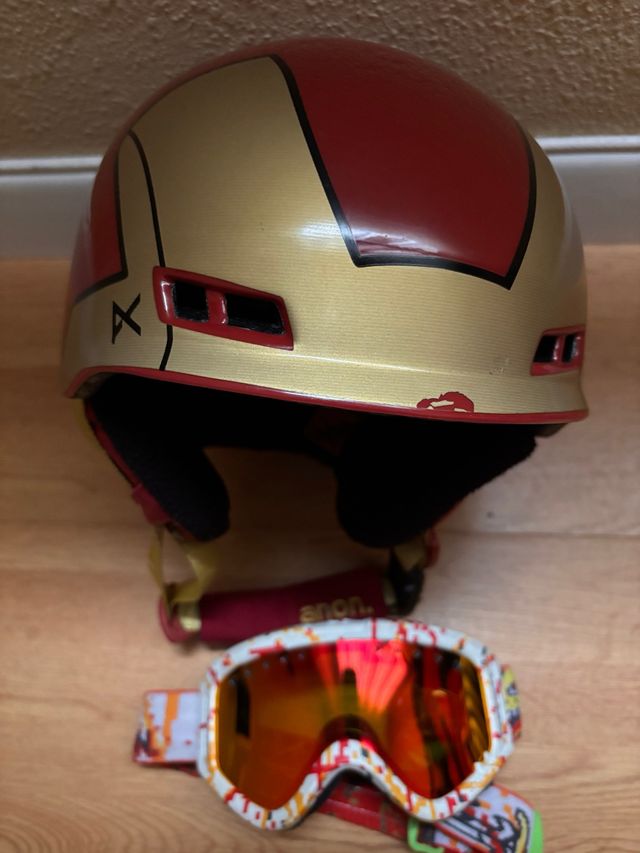 Casco Esqui Iron Man