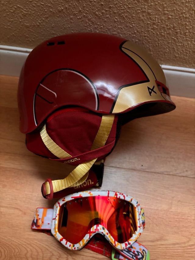 Casco Esqui Iron Man