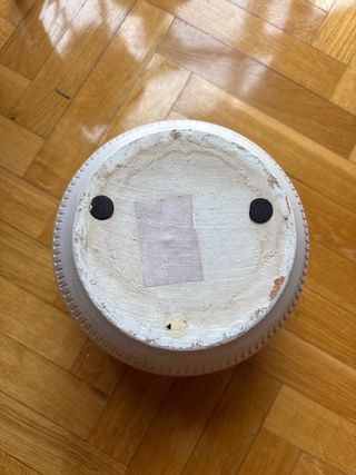 maceta de barro blanco Portuguesa