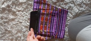 Riñonera doble motivos peruanos
