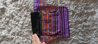 Riñonera doble motivos peruanos
