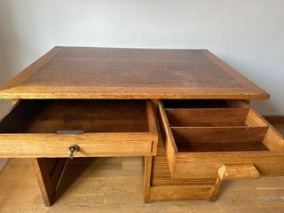 Escritorio roble americano macizo