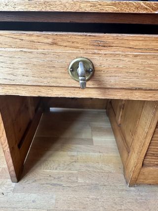 Escritorio roble americano macizo