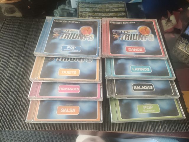 Lote CDs Operación Triunfo 1