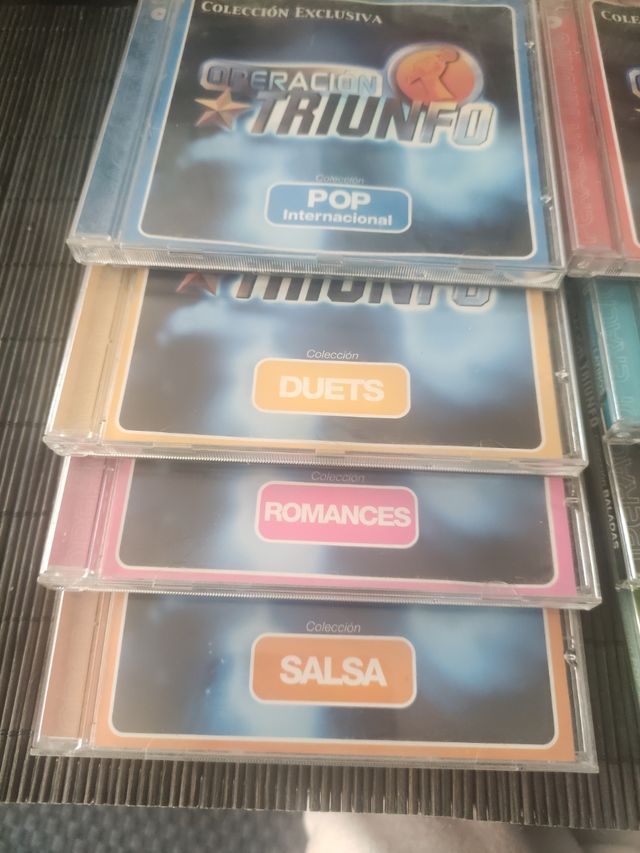 Lote CDs Operación Triunfo 1