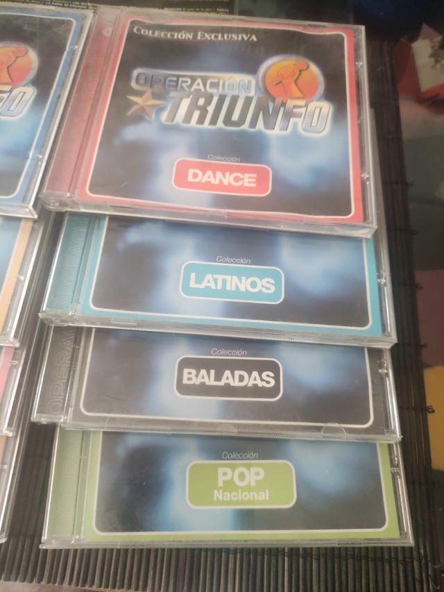 Lote CDs Operación Triunfo 1