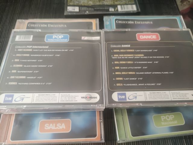 Lote CDs Operación Triunfo 1