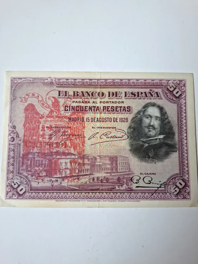 50 pesetas Águila de San Juan.