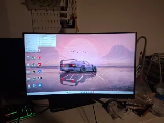 Monitor Garmin curvo