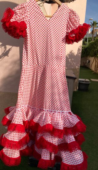 Traje de Sevillana niña