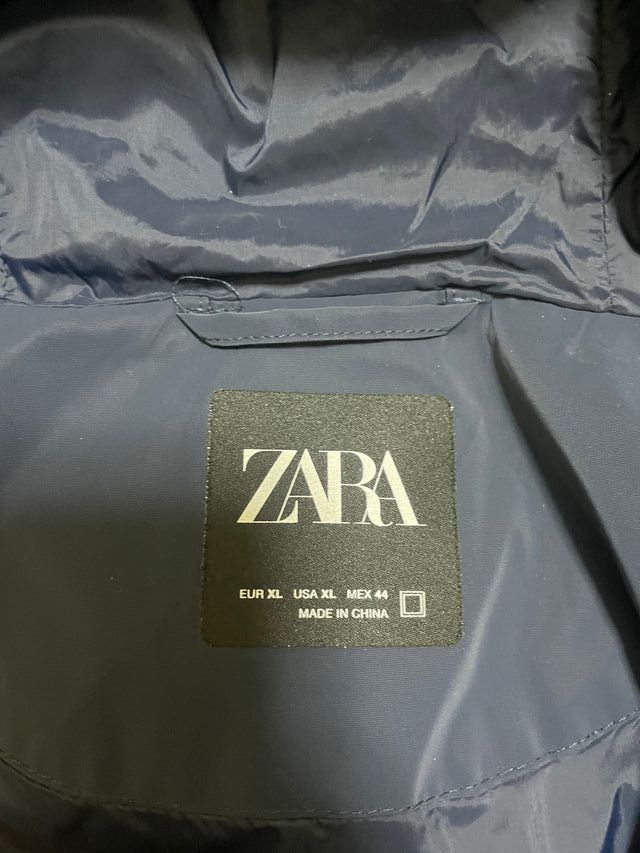 Abrigo hombre de Zara