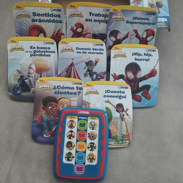 Juego lector electrónico Spiderman