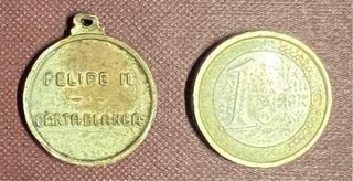 Rara medalla con escudo FC Barcelona