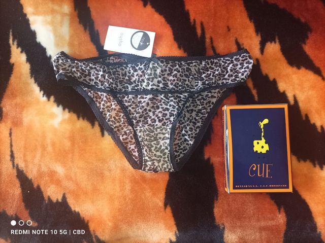 Braguitas Hispter Talla L Oysho leopardo