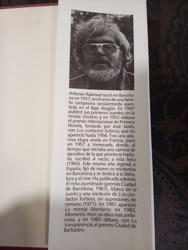 Memento Mori, Antonio Rabinad