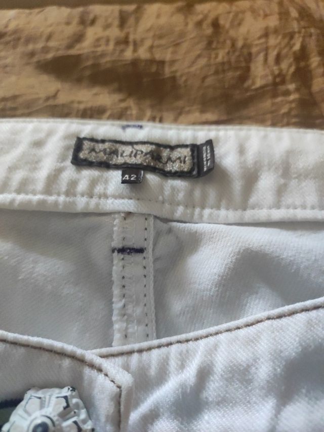 Pantalone in misto lino Malìparmi