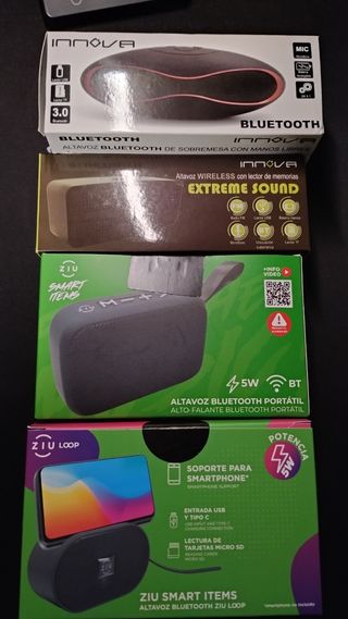 Lote 8 Altavoces Bluetooth Innova Ziu