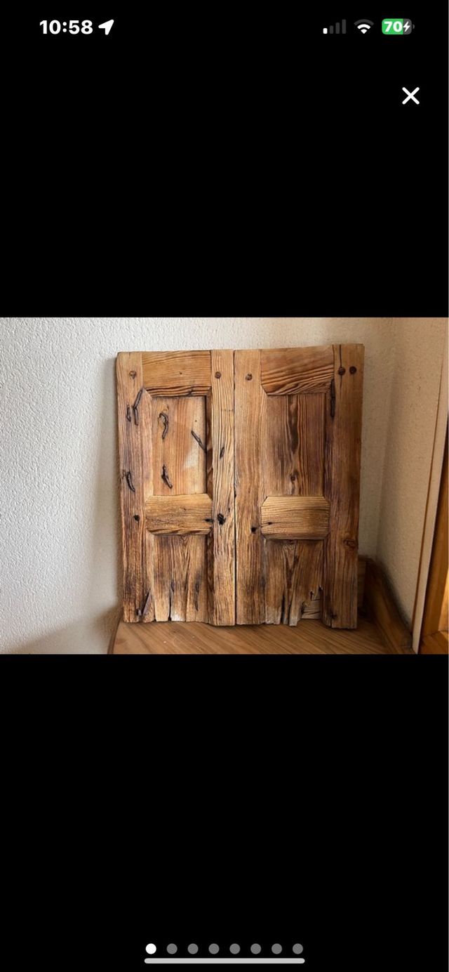 VECCHIA FINESTRA IN LEGNO