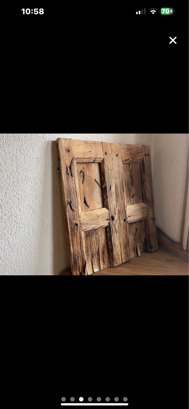 VECCHIA FINESTRA IN LEGNO