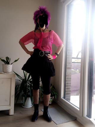 Disfraz roquera