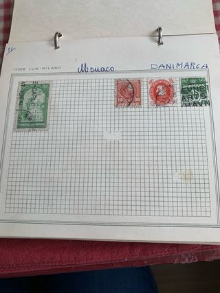 100 Francobolli usati varie nazioni