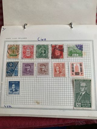 100 Francobolli usati varie nazioni