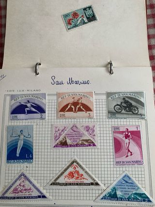 100 Francobolli usati varie nazioni