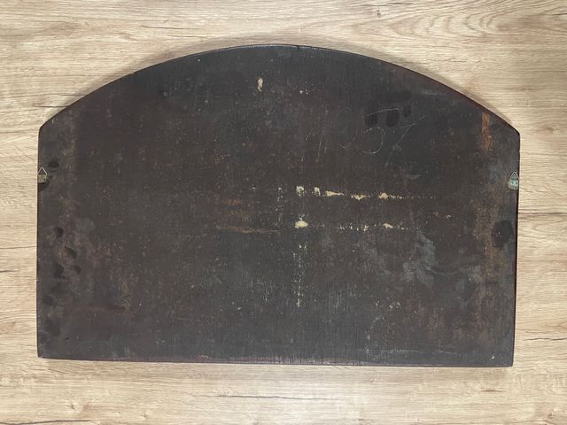 Quadro insegna vintage legno auto d'epoca