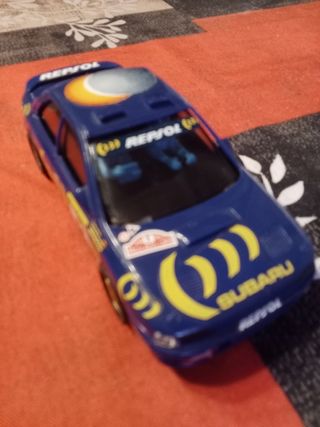 Coche Scalextric Subaru impreza WRC tyco
