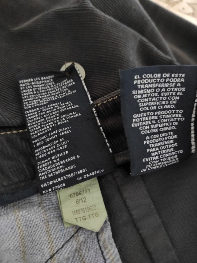 Gonna in velluto Tommy Hilfiger