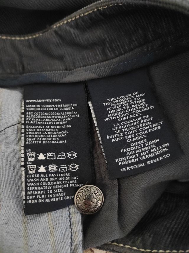 Gonna in velluto Tommy Hilfiger