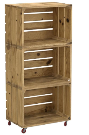 Cajas de madera de fruta vintage