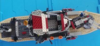 Nave Lego battleship U. S. S. Missouri Kre-O 38977