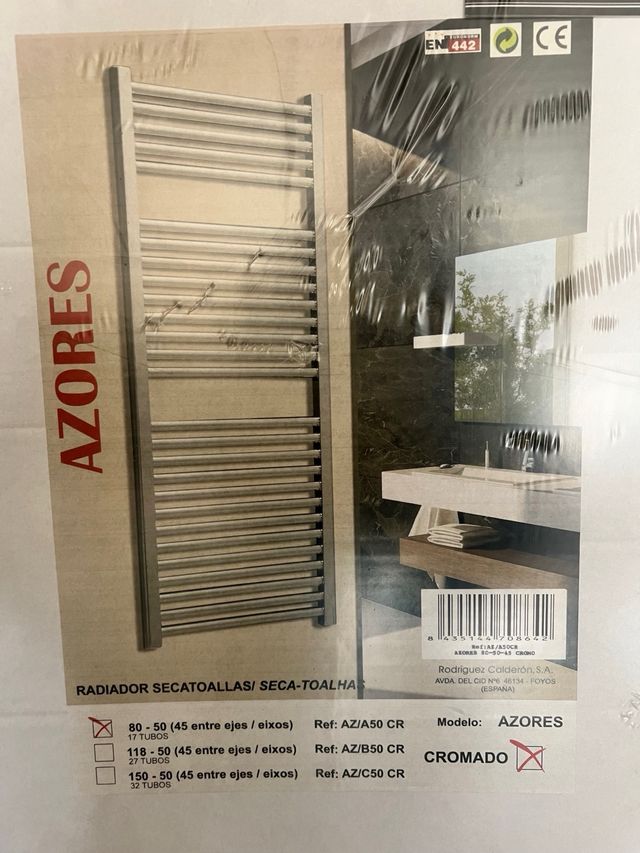 Radiador secatoallas