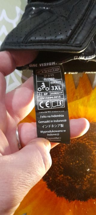 Guanti alpinestar sp8 v3