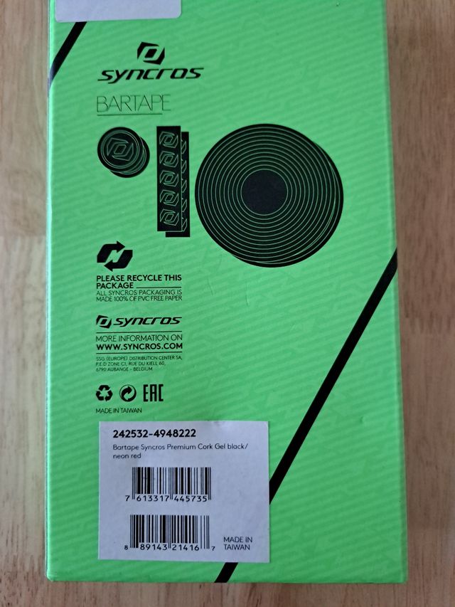 Cinta syncros cork premium gel