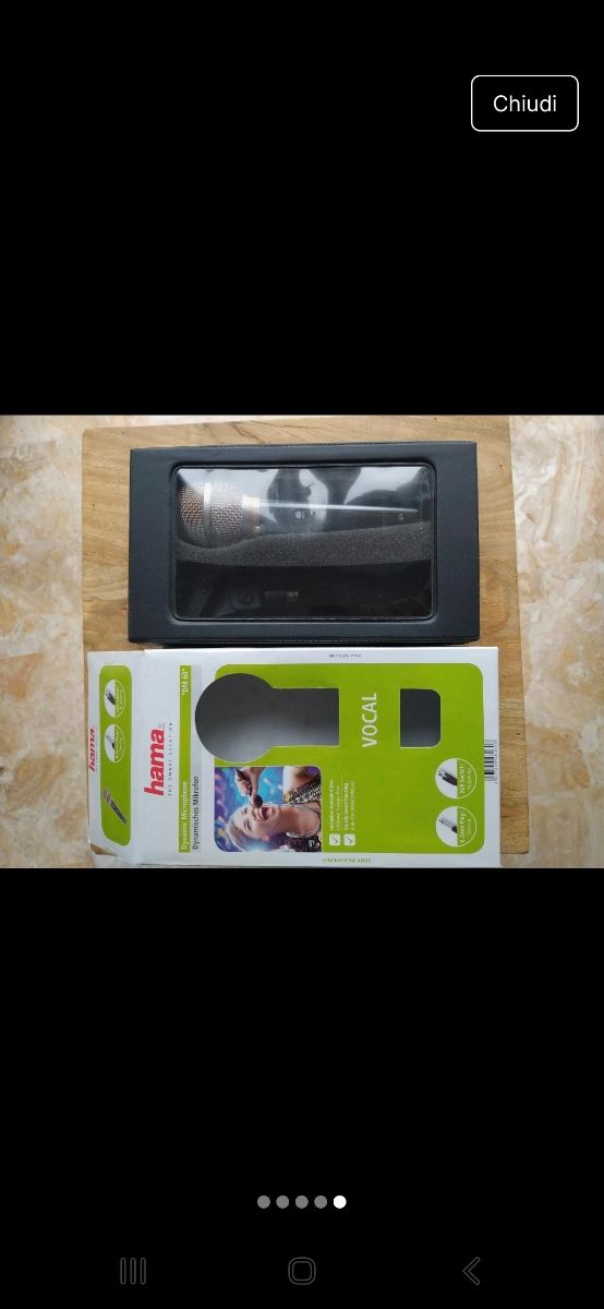 Hama microfono dinamico