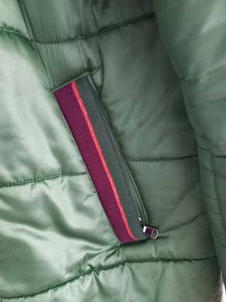 Abrigo plumifero mujer verde CIVIT