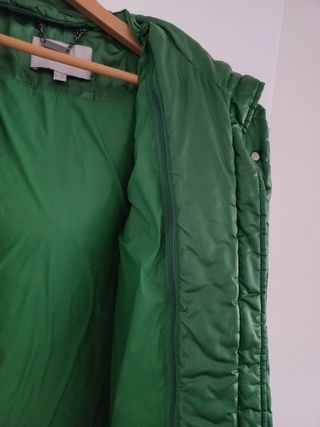 Abrigo plumifero mujer verde CIVIT