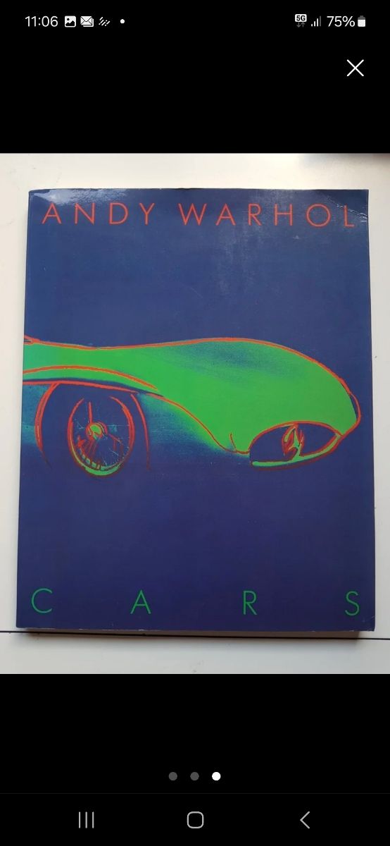 Andy Warhol: Cars, die letzten Bilder (Veröffentlichung der Kunsthalle Tübingen) (German Edition)